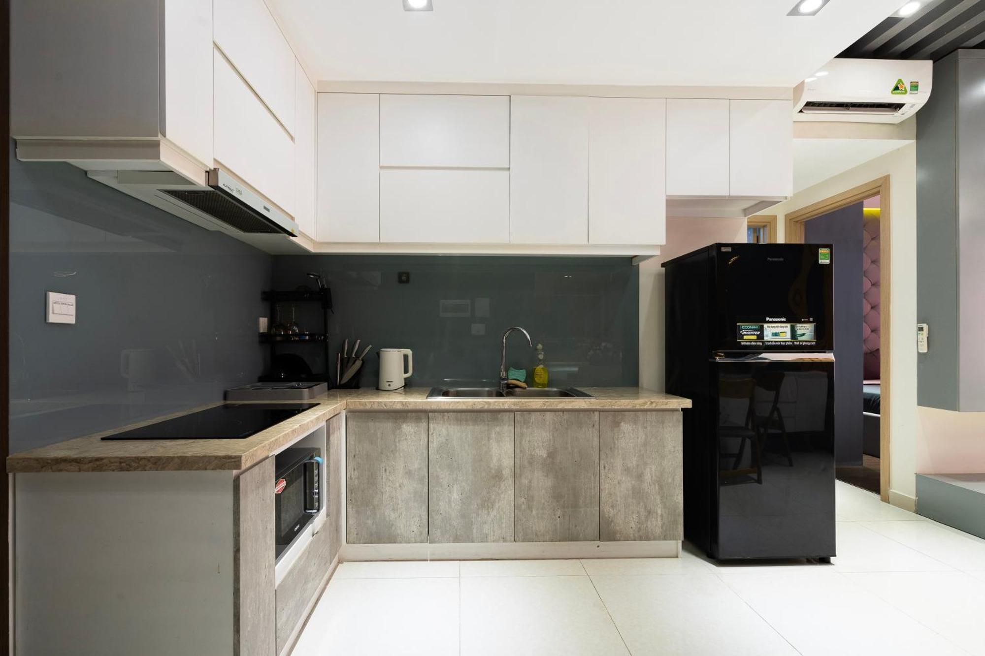 Stay With Me Saigon Apartment - Rivergate Residence Ho Chi Minh-Byen Eksteriør billede